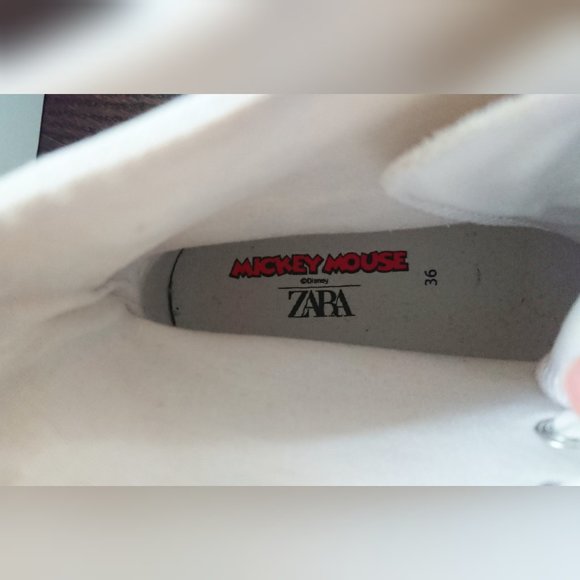 Disney Mickey Mouse x Zara - High Top Sneakers - Picture 10 of 13